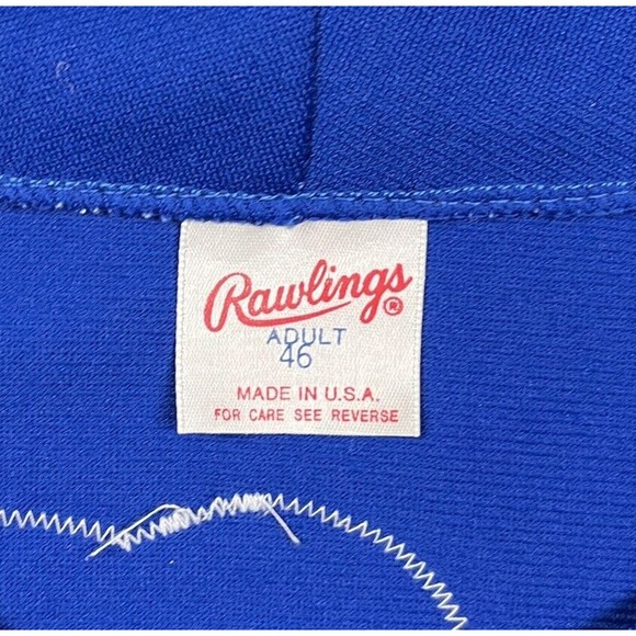 Vintage St Cloud Cathedral Baseball Jersey Minnesota High School Rawlings Sz 46 - Picture 4 of 11